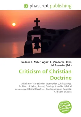 Produktbild von Criticism of Christian Doctrine