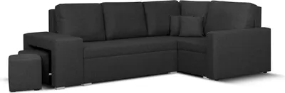 Produktbild von Ecksofa mit Schlaffunktion MILO2 - Graphit