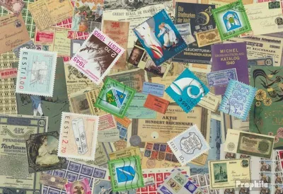 Produktbild von Briefmarken Estland ab 1991 10 verschiedene Marken