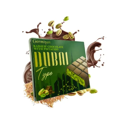 Produktbild von Dubai Schokolade Mit Pistazien 100G