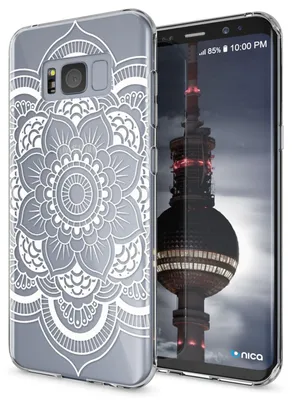 Obrázek produktu pro Kryt na mobilní telefon Samsung Galaxy S8 od NALIA, tenké silikonové pouzdro s motivem ochranného krytu Pattern Flowers