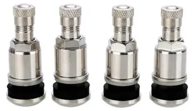 Zdjęcie produktu dla Zawory samochodowe press in 11 3 mm stop cynku do opon bezdętkowych 4 szt.