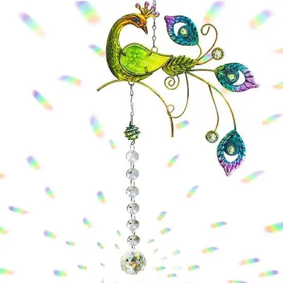 Immagine prodotto di Lampada a sospensione con prismi arcobaleno per la decorazione delle finestre e del giardino