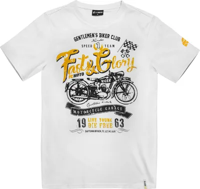 Immagine prodotto di FC-Moto Maglietta Fast and Glory, bianca, S