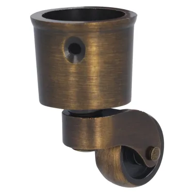 Obrázok produktu pre Okrúhly pohár kolieska, kolieska Dia Swivel, okrúhly pohár pohovky, nábytkové kolieska, kolieska zo zinkovej zliatiny, kolieska