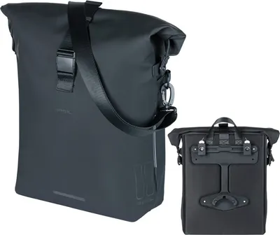 Image de Basil Sac à bandoulière SoHo MIK Side noir, 37x32x16cm, 17ltr