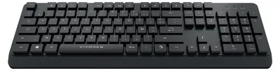 Immagine prodotto di VIVanco™Tastiera ANSI, Cablata Con Cavo 1,5 M USB-A, 104 Tasti Layout Francese