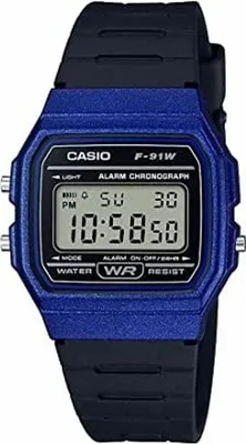 Produktbild von Casio F-91WM-2ADF Herrenuhr (zd102e)
