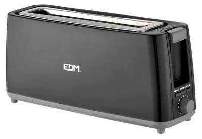 Immagine prodotto di EDM Tostapane Design Nero Lungo 900 W