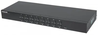 Immagine prodotto di Intellinet 506496 Intellinet KVM Switch PS2+Combo USB 16-Port Rackmount    sw