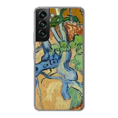 Produktbild von MuchoWow® Handyhülle Schutzhülle Hülle für Samsung Galaxy S22 Baumwurzeln - Vincent van Gogh Silikon Softcase Handy Hülle - Mobiltelefonhülle