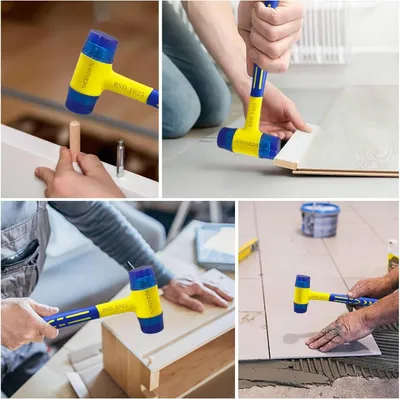 Produktbild von Rubberdoppelhammer für Holzbearbeitung und DIY-Projekte