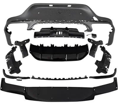 Image de DIEDERICHS 1656359 Enjoliveur, pare-chocs arrière pour MERCEDES-BENZ GLC Coupé (C253) 2016-2022