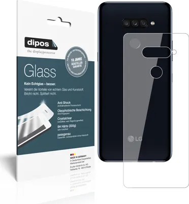 Zdjęcie produktu dla 2x folia ochronna na tylną obudowę LG K50S - folia antywstrząsowa 9H dipos Glass z tworzywa sztucznego