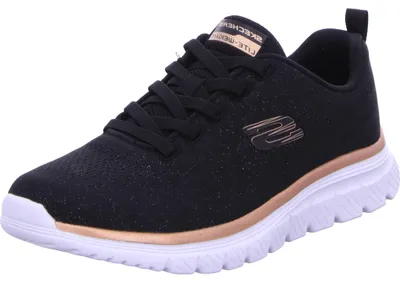 Produktbild von Skechers Damen Sneaker Graceful 4.0 - GLINTING GRACE 41074-37 SKE-898024 black/rose gold 37
