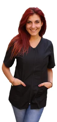 Productafbeelding van Dames Blouse met Rits voor Werk en Professioneel Gebruik