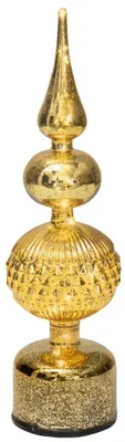 Productafbeelding van Draaitafel d10h35.5 goud Decoris, AI-gegenereerde afbeelding