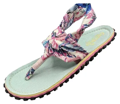 Obrázek produktu pro Gumbies – dámské sandály, model Sling Back PP8484 (velikost 40,5 EU) (mentová/růžová)