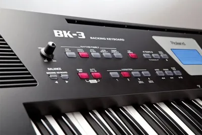 Image de Roland BK-3-BK, Synthétiseur numérique, 15 W, Noir, LCD, DC, 1044 mm