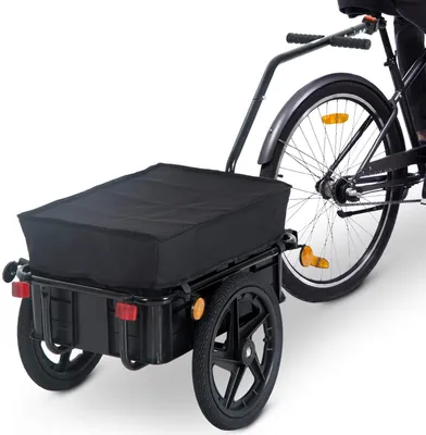 Produktbild von Bc-elec - TC3003 Přívěs na jízdní kolo s plachtou, nákladní přívěs pro přepravu jízdních kol , max. 40 kg, 144x59x80 cm.