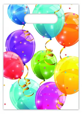 Produktbild von ballonspenderbeutel 23 x 16 cm mehrfarbig