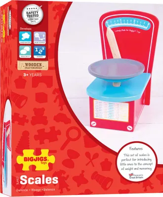 Produktbild von Bigjigs Toys Hölzerne Küchenwaage