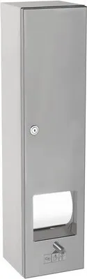 Toilettenrollenhalte für 4 Rollen aus Edelstahl