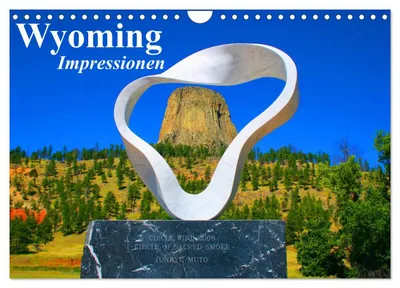 Productafbeelding van Wyoming - Indrukken (Wandkalender 2027, formaat A4 liggend), CALVENDO maandkalender