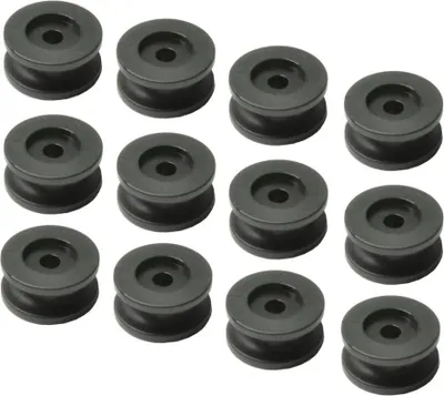 Produktbild von 12 Stück - Rundknopf für 6 - 8 mm Expanderseil - Planenknopf