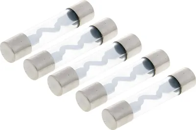 Produktbild von Sicherung Glassicherung Set 5 Stück 25 x 6mm 20A