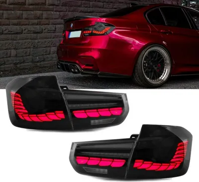 Produktbild von Set LED Rückleuchten Set Smoke Schwarz dynamische Blinker Funktion passt für BMW F30 F35 Bj 13-18