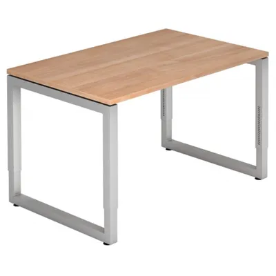 Produktbild von REGO 12 S - 120 x 80 Nussbaum/Silber höhenverstellbar