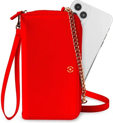Zdjęcie produktu dla Celly Venere, Z klapką, Dowolna marka, 16,5 cm (6.5"), Czerwony