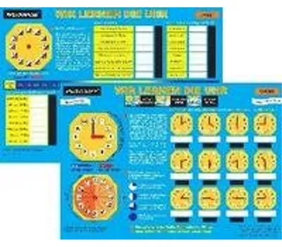 Produktbild von PRESSOGRAM Zaubertafel - Wir lernen die Uhr