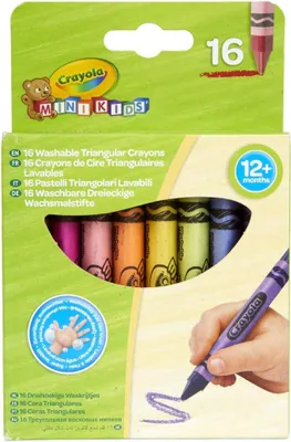 Immagine prodotto di Mini Kids - 16 pastelli a cera triangolari