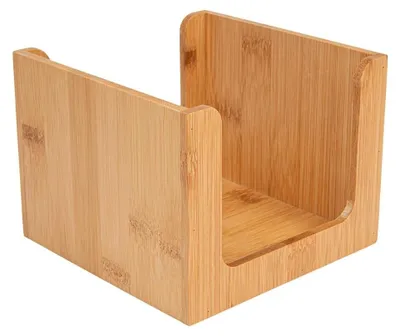 Produktbild von Bambus Serviettenhalter 13 x 13 x 10 cm