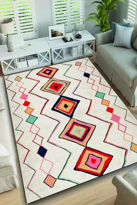 Produktbild von Conceptum Hypnose, Teppi- Teppi CHL, Bunt, Kurzflorteppiche, 200 x 290 cm, 50% Samtgewebe / 50% Polyester
