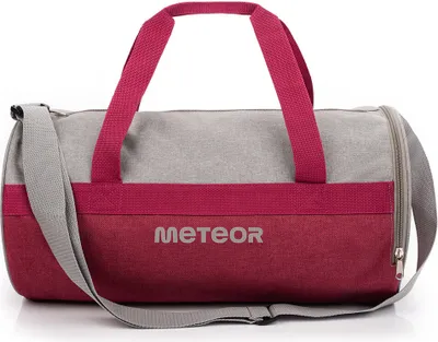 Obrázek produktu pro Sportovní taška, fitness taška, tréninková taška Meteor Siggy 25L fialová / šedá