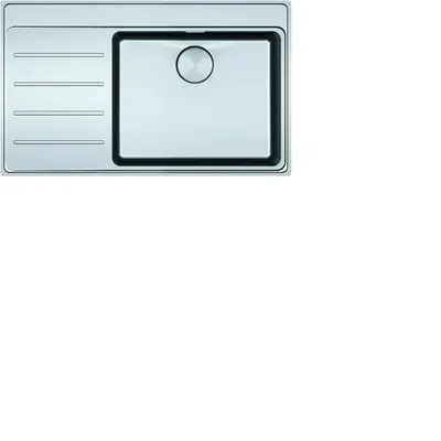 Produktbild von Franke Mythos MYX 211-86 A - 127.0642.000 Edelstahlspüle gebürstet