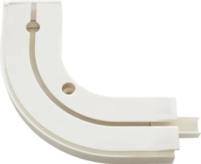 Productafbeelding van Boogvormig element GE1 met eindstuk van 90°, buitenboog, 2 stuks.