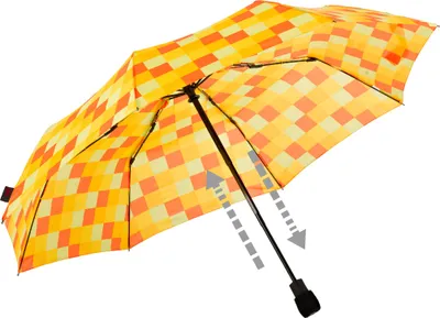 Produktbild von Euroschirm Light Trek Automatic Regenschirm gelb/orange