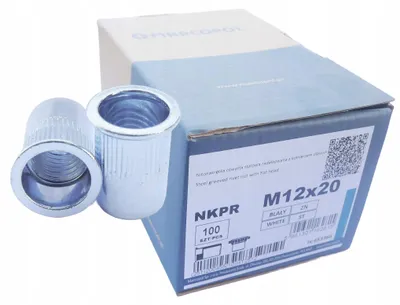 Produktbild von Marcopol Nietmutter Stahl verzinkt zylindrisch M12