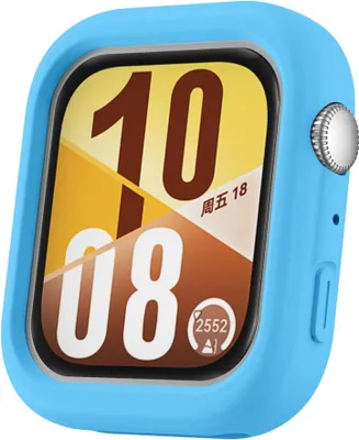 Obrázok produktu pre Silikónové ochranné puzdro pre Huawei Watch Fit 4 Half Coverage Case Blue