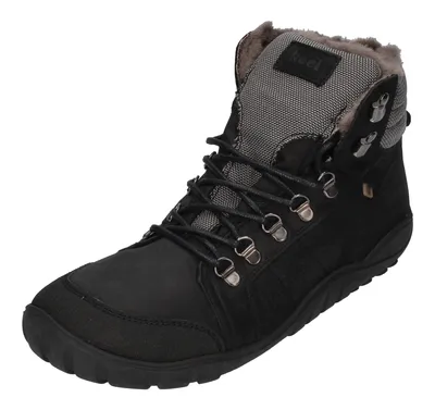 Obrázok produktu pre KOEL pánska obuv Barefoot Boots - PAUL LAMBWOOL black, veľkosť:47 EU