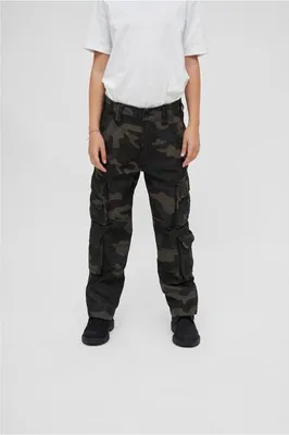 Obrázok produktu pre Brandit Kinderhose 122/128 Darkcamo Uni Pure Vintage nohavice