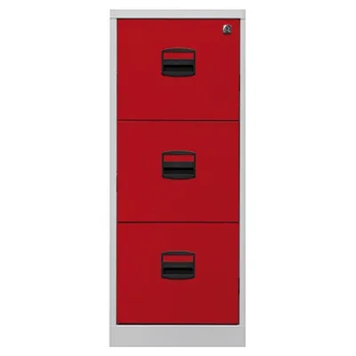 Produktbild von BISLEY Hängeregistraturschrank Maße: 41,3 x 101,5 x 40 cm (B x H x T) Werkstoff: Stahl