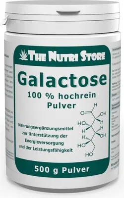 Produktbild von The Nutri Store Galactose 100% reines Pulver, 500 g Pulver