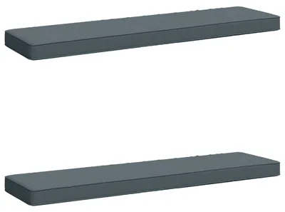 Imagen del producto de Cojines para banco de 2 piezas VUGHT 2 uds. 100% Poliéster Azul