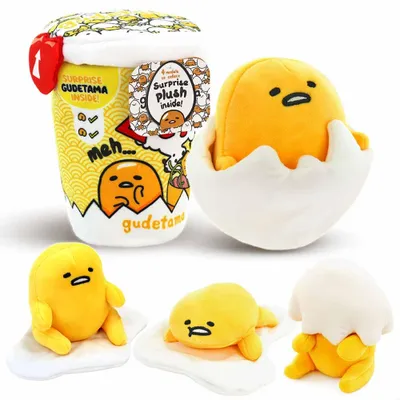 Produktbild von Gudetama Plüsch Nudelbox - ca. 20 cm