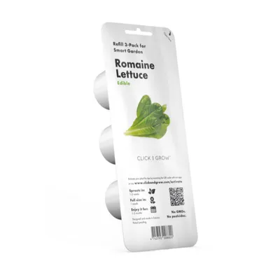 Zdjęcie produktu dla Click & Grow SGR50x3, Roślina jadalna, Sałata, Uzupełnienie, Plantator (3-5 tygodni), 2- 14 dni, 18 - 24 mies.